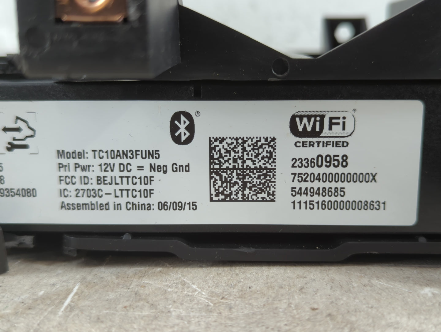 2015-2015 Buick Encore Chassis Control Module Ccm Bcm Body Control - Oemusedautoparts1.com