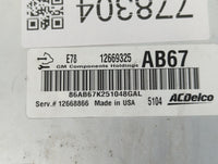 2013-2016 Buick Encore PCM Engine Control Computer ECU ECM PCU OEM P/N:12668866 12669325 Fits Fits 2011 2012 2013 2014 2015 