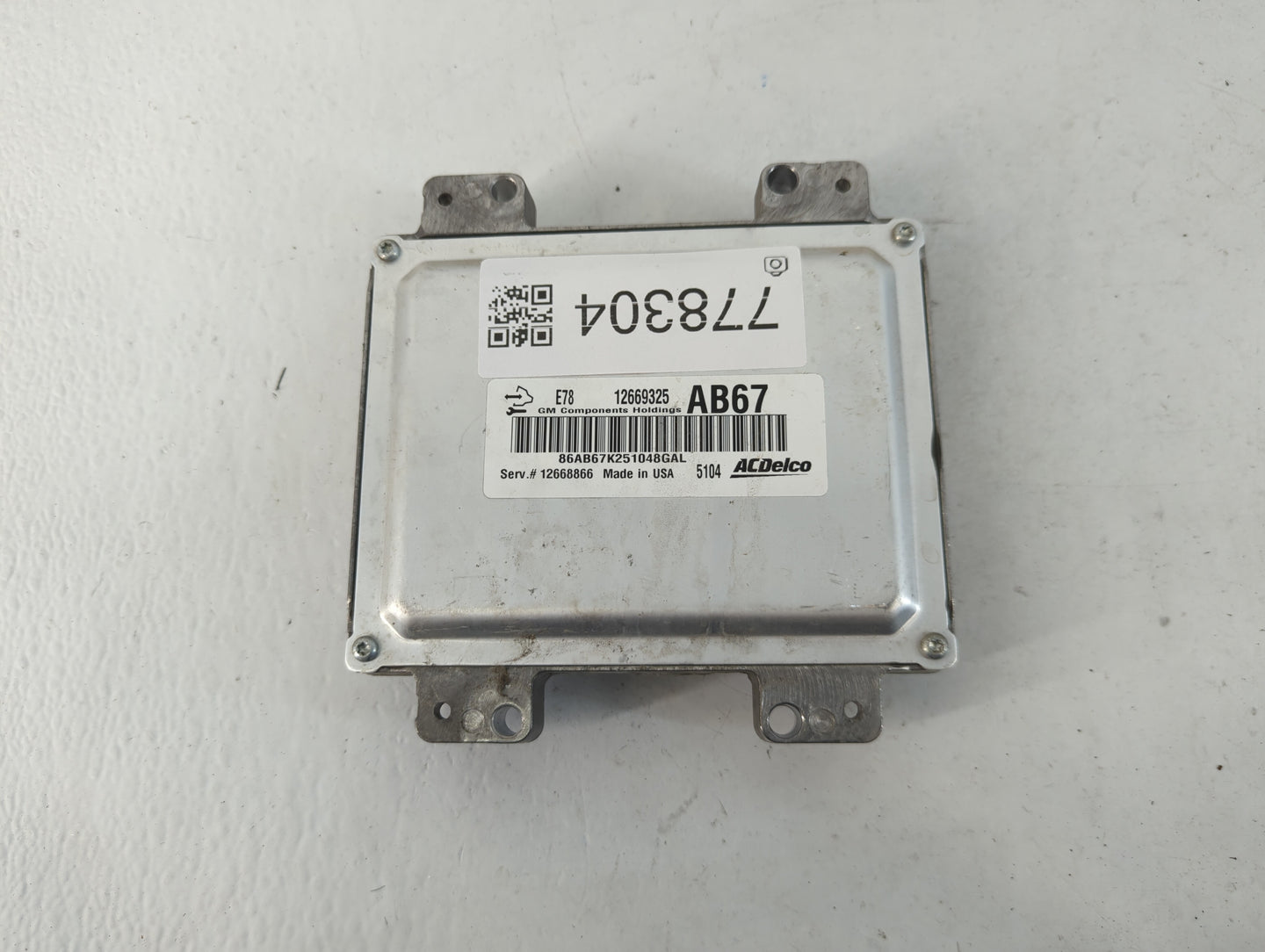 2013-2016 Buick Encore PCM Engine Control Computer ECU ECM PCU OEM P/N:12668866 12669325 Fits Fits 2011 2012 2013 2014 2015 