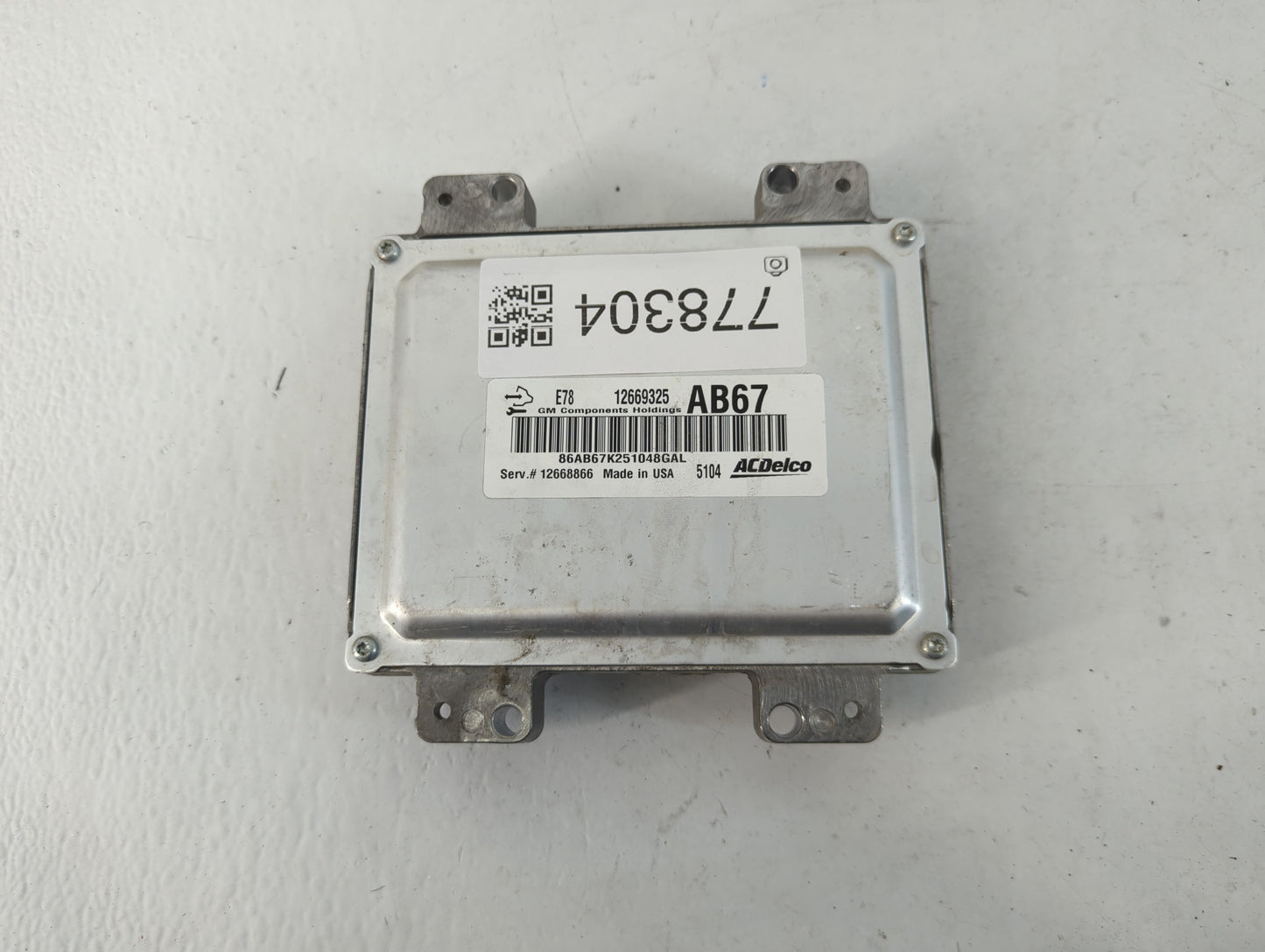 2013-2016 Buick Encore PCM Engine Control Computer ECU ECM PCU OEM P/N:12668866 12669325 Fits Fits 2011 2012 2013 2014 2015 