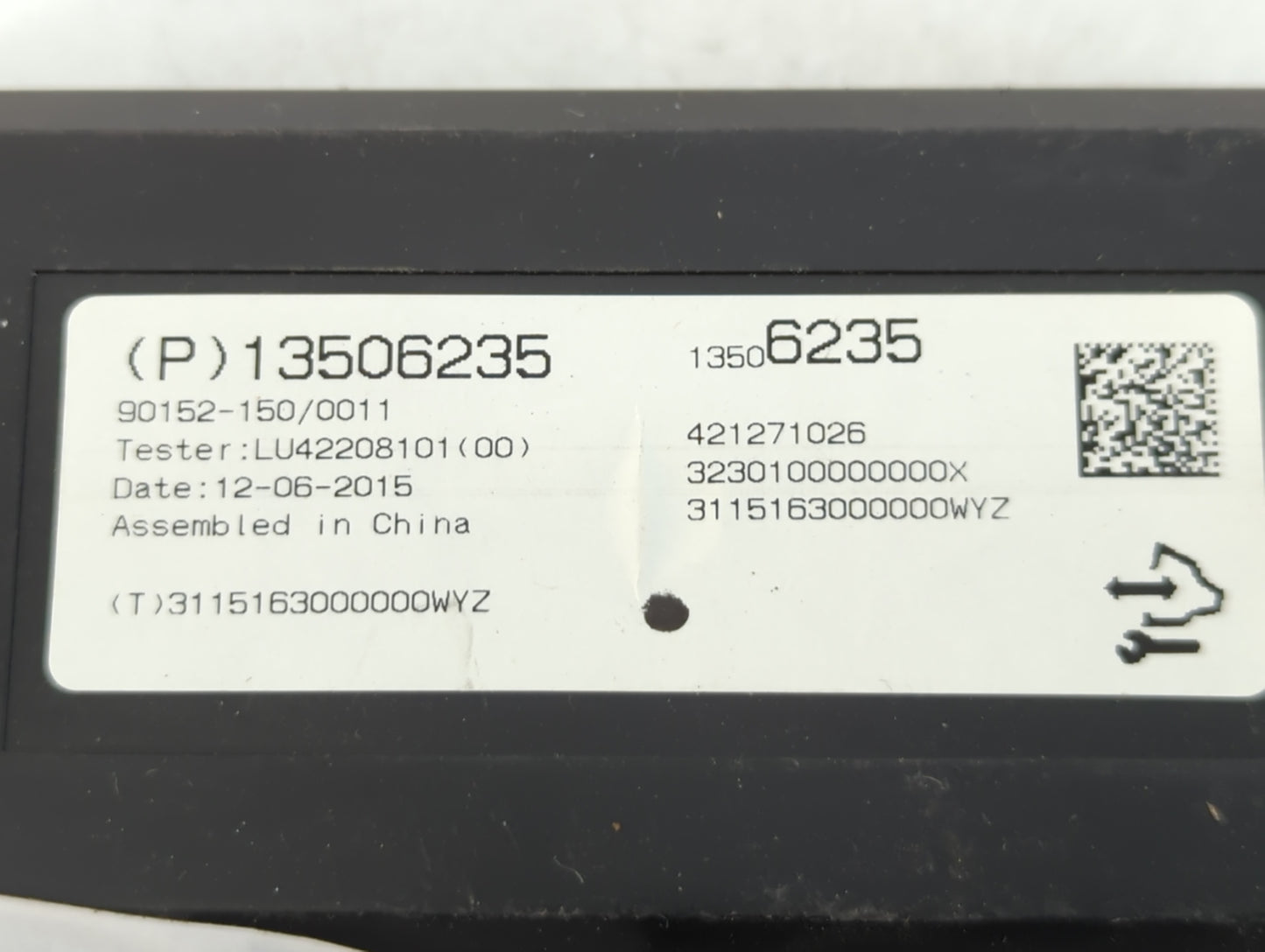 2015-2015 Buick Encore Chassis Control Module Ccm Bcm Body Control - Oemusedautoparts1.com