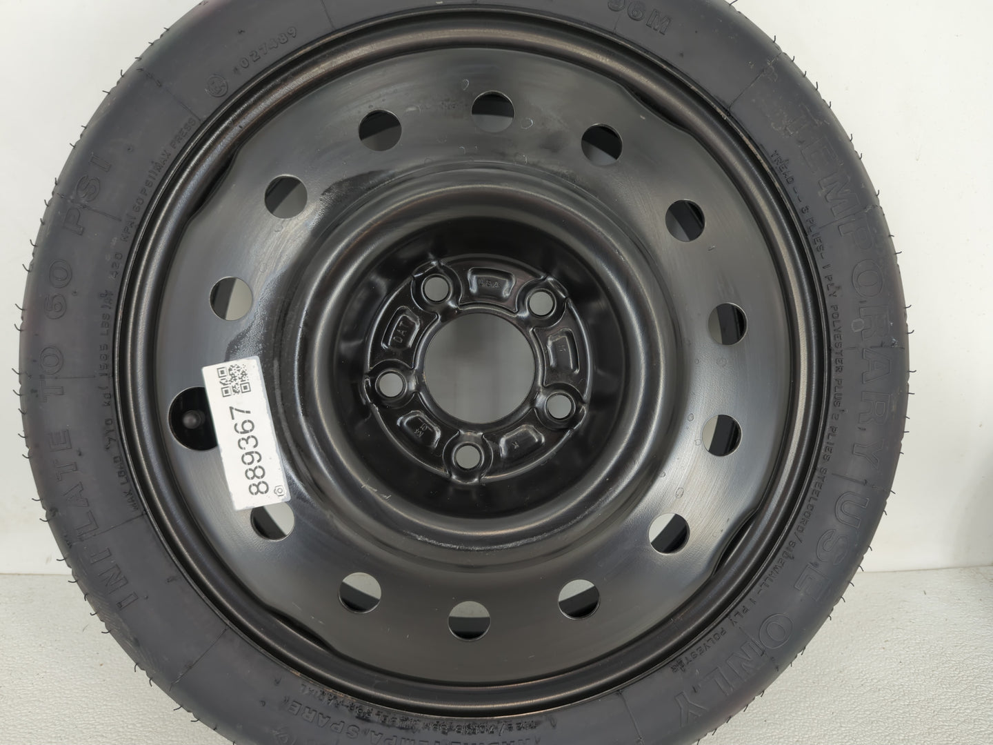 2013-2022 Buick Encore Spare Donut Tire Wheel Rim Oem - Oemusedautoparts1.com
