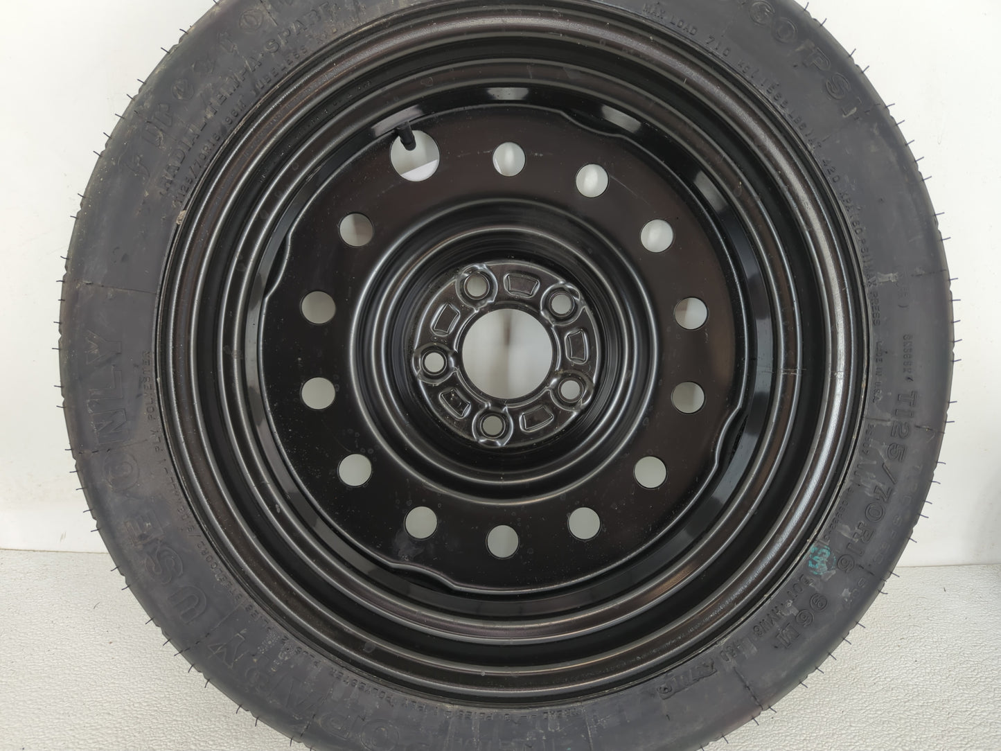 2013-2022 Buick Encore Spare Donut Tire Wheel Rim Oem - Oemusedautoparts1.com