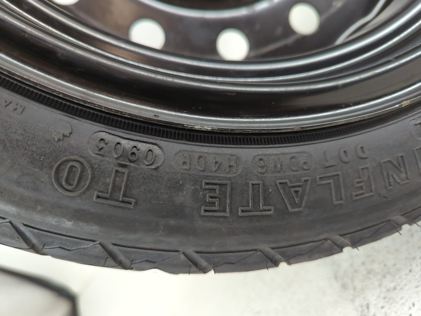 2013-2022 Buick Encore Spare Donut Tire Wheel Rim Oem - Oemusedautoparts1.com