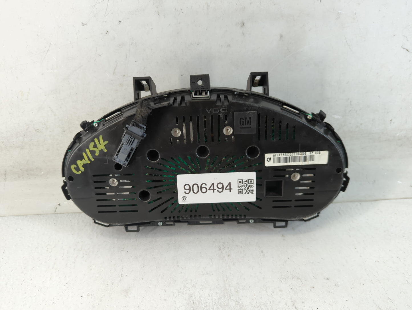 2015 Buick Encore Instrument Cluster Speedometer Gauges P/N:42342739 Fits OEM Used Auto Parts - Oemusedautoparts1.com