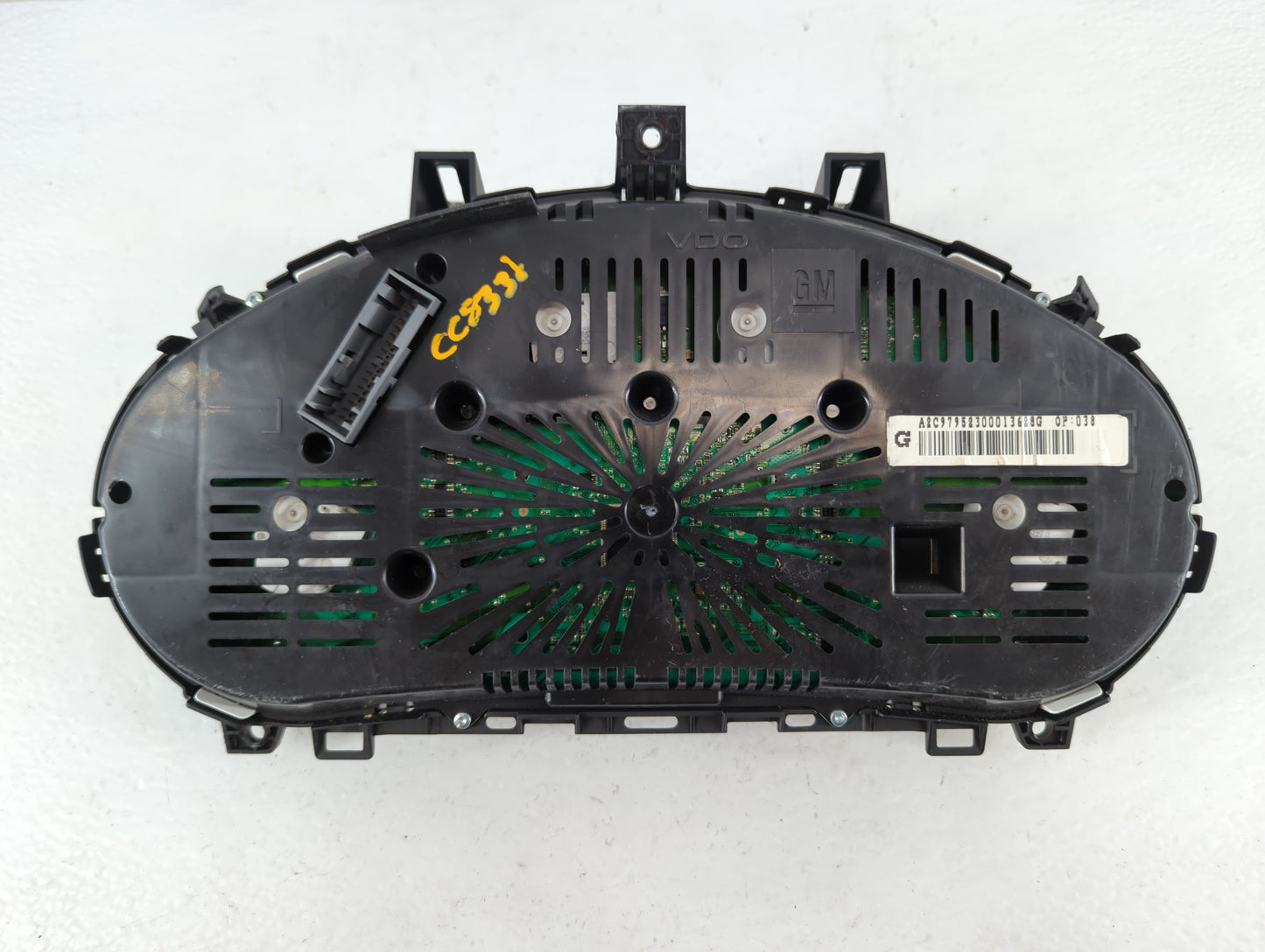 2015 Buick Encore Instrument Cluster Speedometer Gauges P/N:42342739 Fits OEM Used Auto Parts - Oemusedautoparts1.com