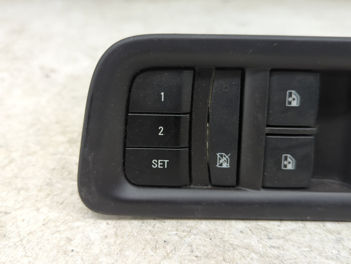 2014-2016 Buick Lacrosse Master Power Window Switch Replacement Driver Side Left Fits Fits 2014 2015 2016 OEM Used Auto Part