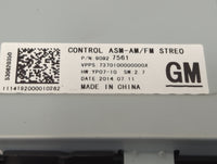 2015 Buick Lacrosse Radio AM FM Cd Player Receiver Replacement Fits OEM Used Auto Parts - Oemusedautoparts1.com