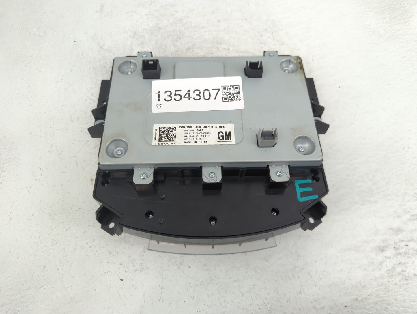 2014-2016 Buick Lacrosse Radio Control Panel - Oemusedautoparts1.com