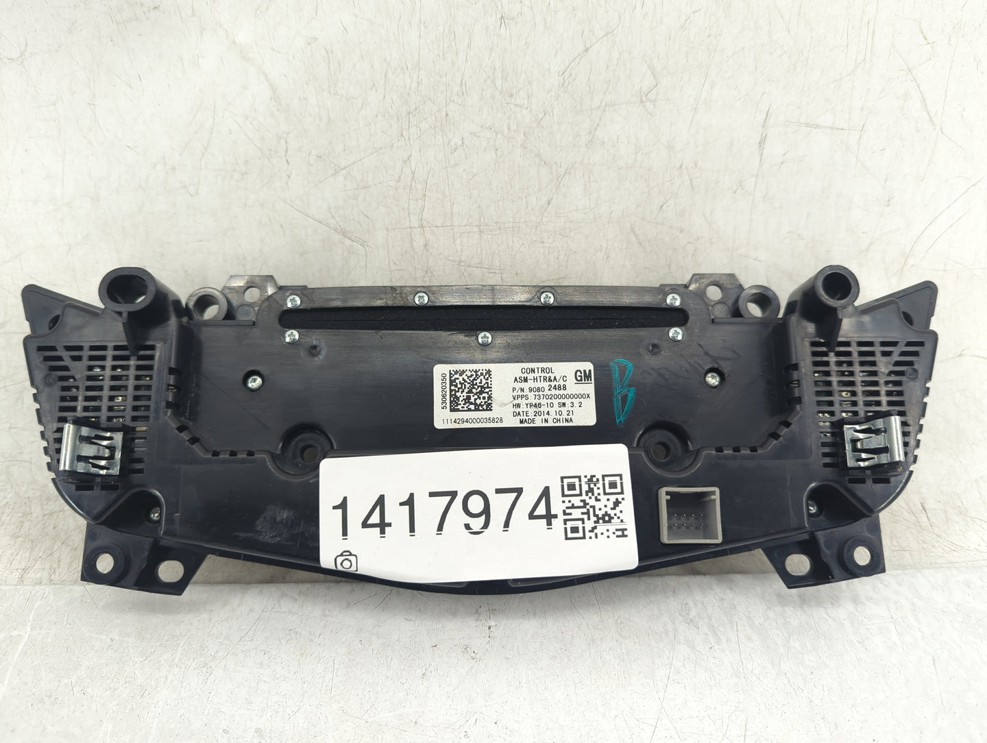 2014-2016 Buick Lacrosse Climate Control Module Temperature AC/Heater Replacement P/N:90802488 Fits Fits 2014 2015 2016 OEM 
