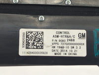 2014-2016 Buick Lacrosse Climate Control Module Temperature AC/Heater Replacement P/N:90802488 Fits Fits 2014 2015 2016 OEM 