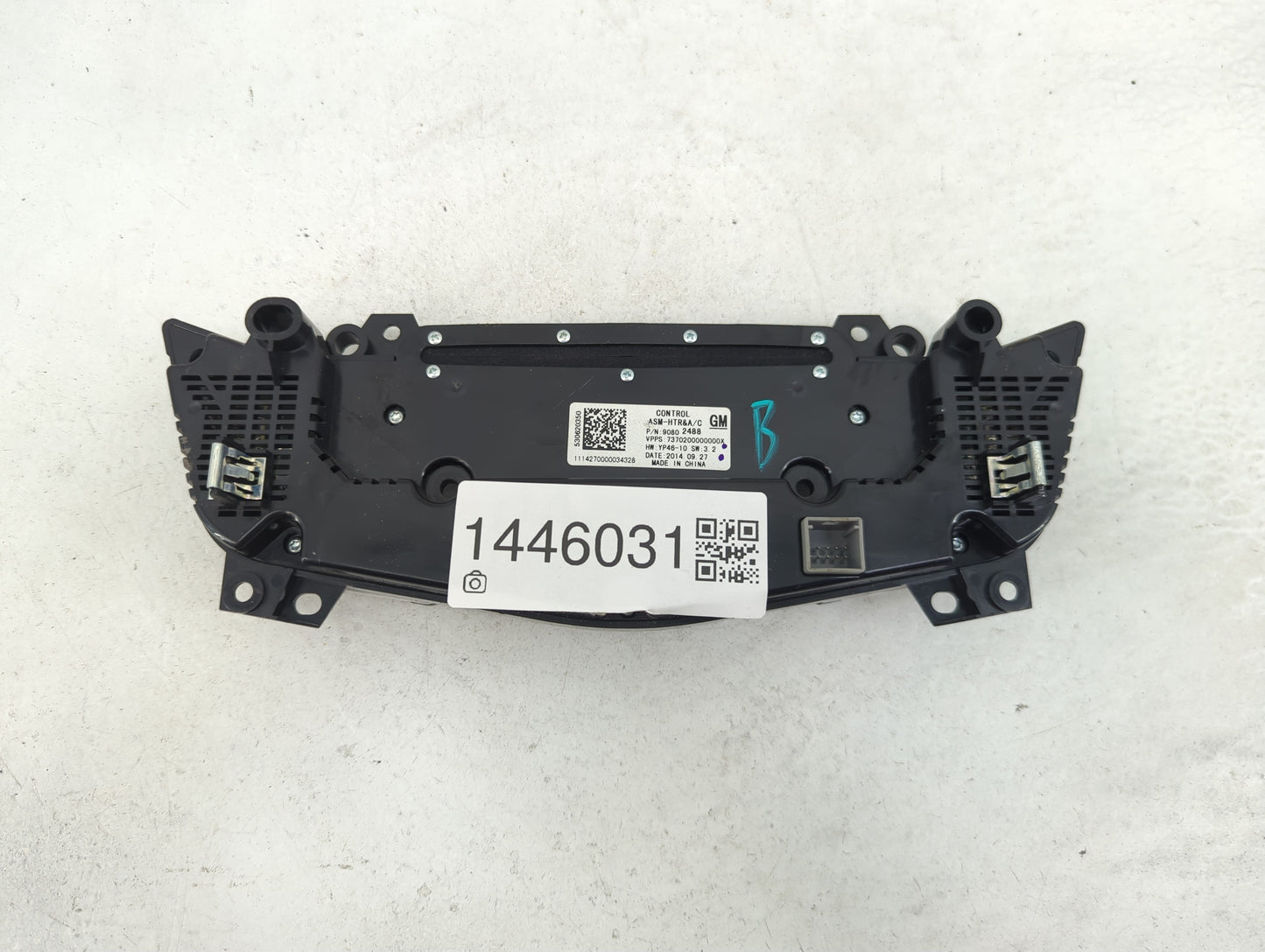 2014-2016 Buick Lacrosse Climate Control Module Temperature AC/Heater Replacement P/N:90802488 Fits Fits 2014 2015 2016 OEM 