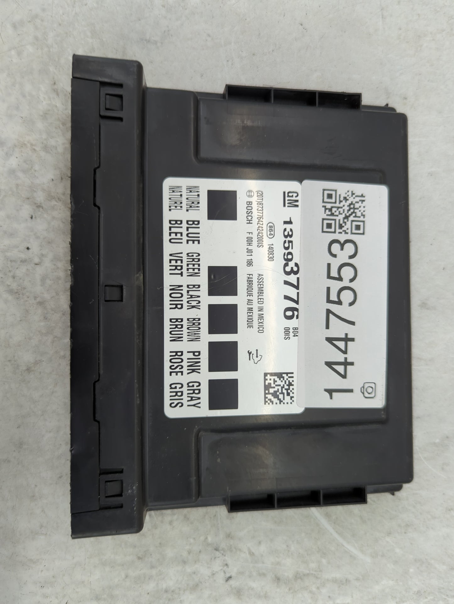 2014-2016 Buick Lacrosse Body Control Module Bcm Inner Cabin Fuse Box - Oemusedautoparts1.com