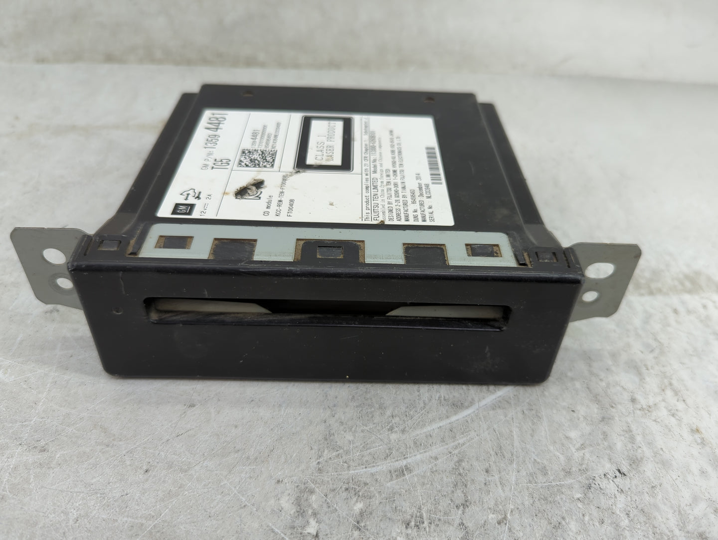 2015 Buick Lacrosse Radio AM FM Cd Player Receiver Replacement P/N:13594481 13596607, 07A1431540BAD Fits Fits 2016 OEM Used 