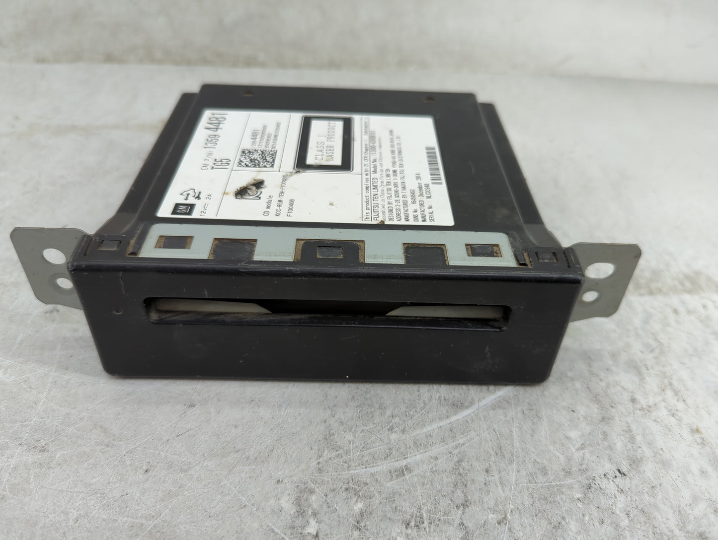 2015 Buick Lacrosse Radio AM FM Cd Player Receiver Replacement P/N:13594481 13596607, 07A1431540BAD Fits Fits 2016 OEM Used 