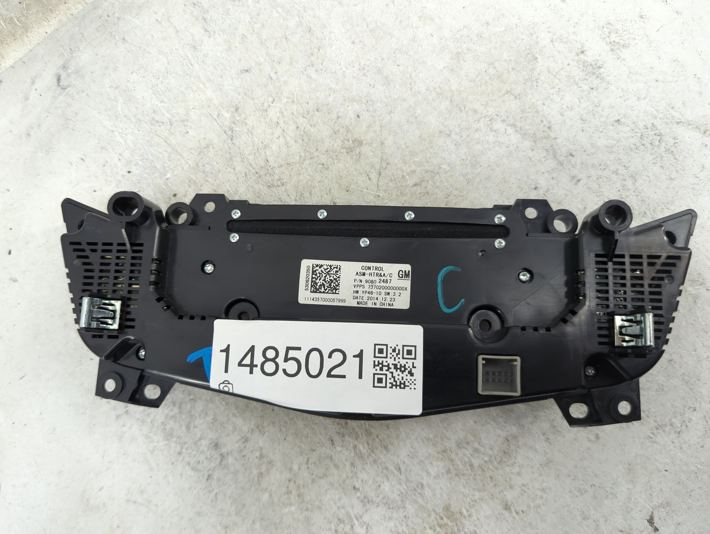 2014-2016 Buick Lacrosse Climate Control Module Temperature AC/Heater Replacement P/N:90802487 Fits Fits 2014 2015 2016 OEM 