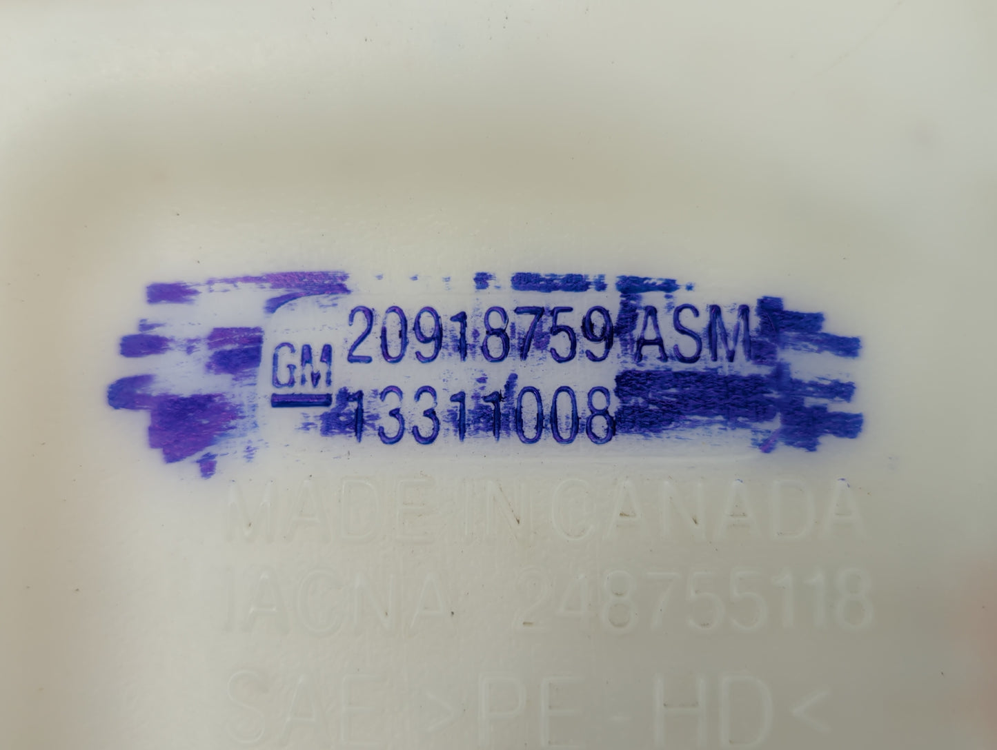 2010-2016 Buick Lacrosse Windshield Washer Fluid Reservoir Bottle Oem - Oemusedautoparts1.com
