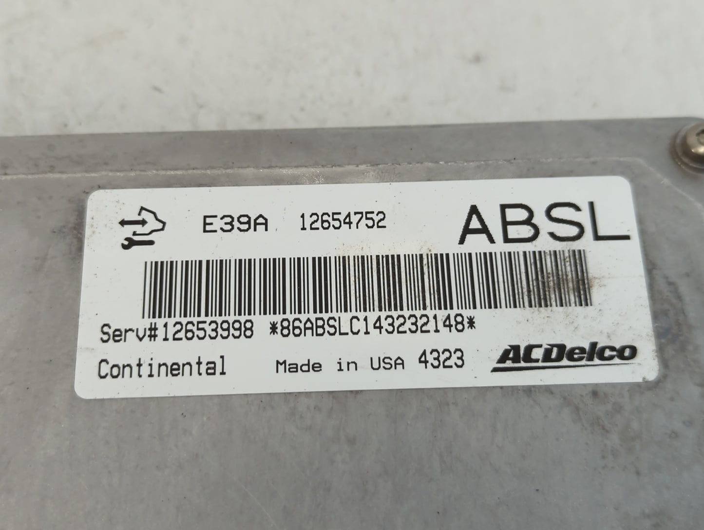 2013-2016 Buick Lacrosse PCM Engine Control Computer ECU ECM PCU OEM P/N:12654752 E39A Fits Fits 2013 2014 2015 2016 OEM Use