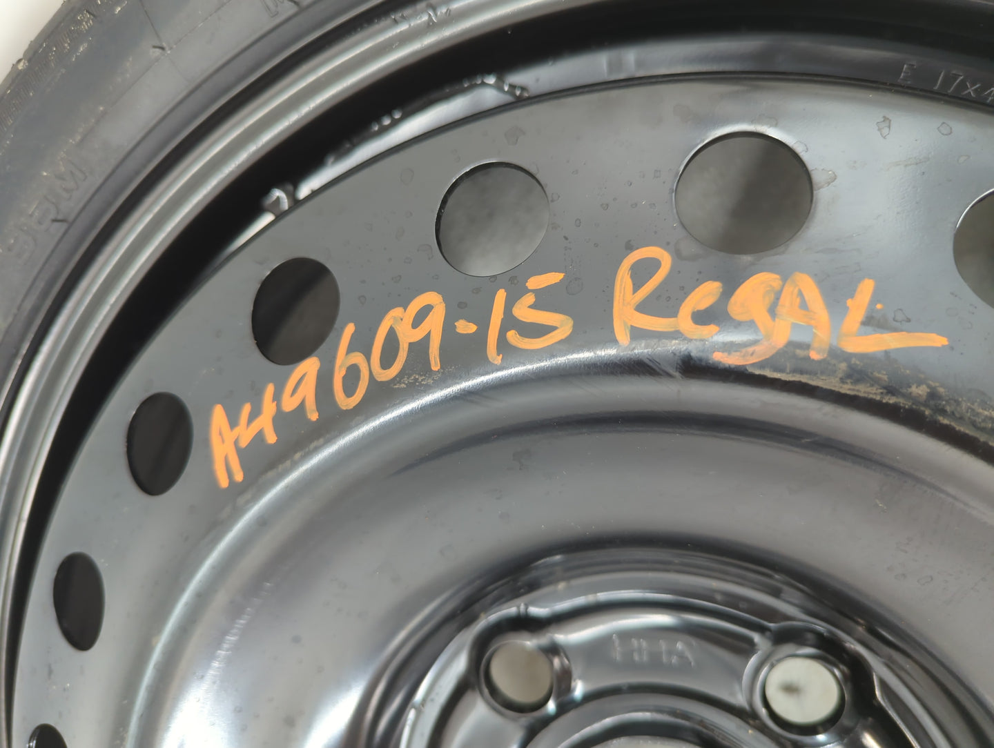 2011-2017 Buick Regal Spare Donut Tire Wheel Rim Oem - Oemusedautoparts1.com