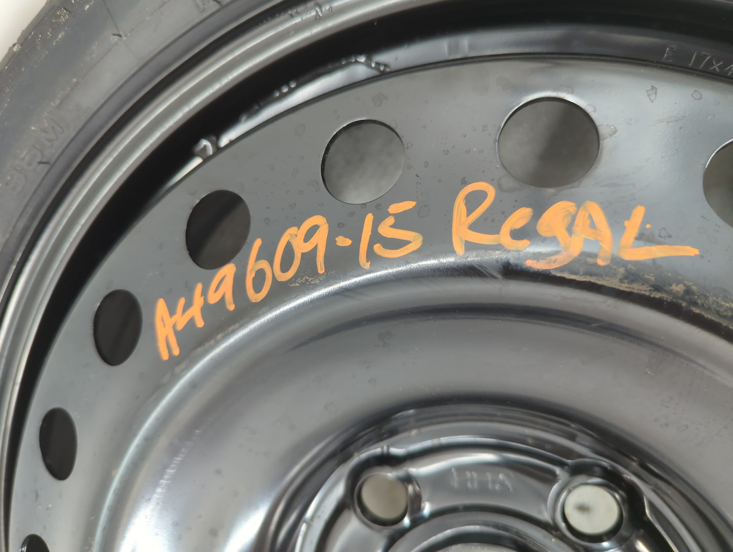 2011-2017 Buick Regal Spare Donut Tire Wheel Rim Oem - Oemusedautoparts1.com