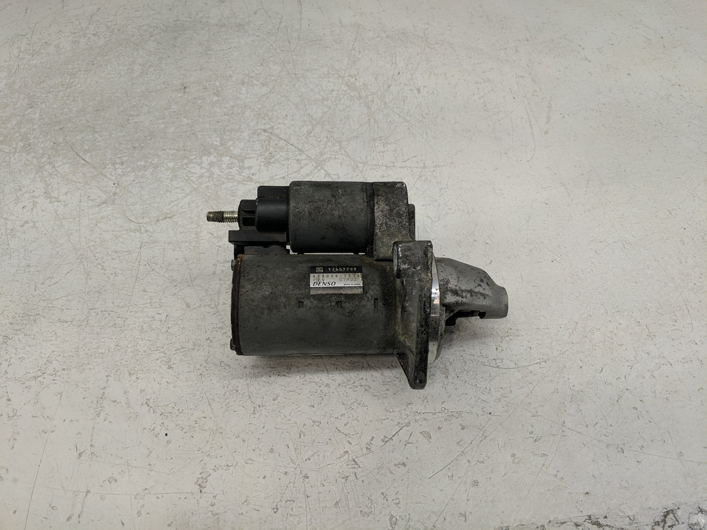 2014-2017 Buick Regal Car Starter Motor Solenoid OEM P/N:12657797 42800-1470 Fits OEM Used Auto Parts - Oemusedautoparts1.co