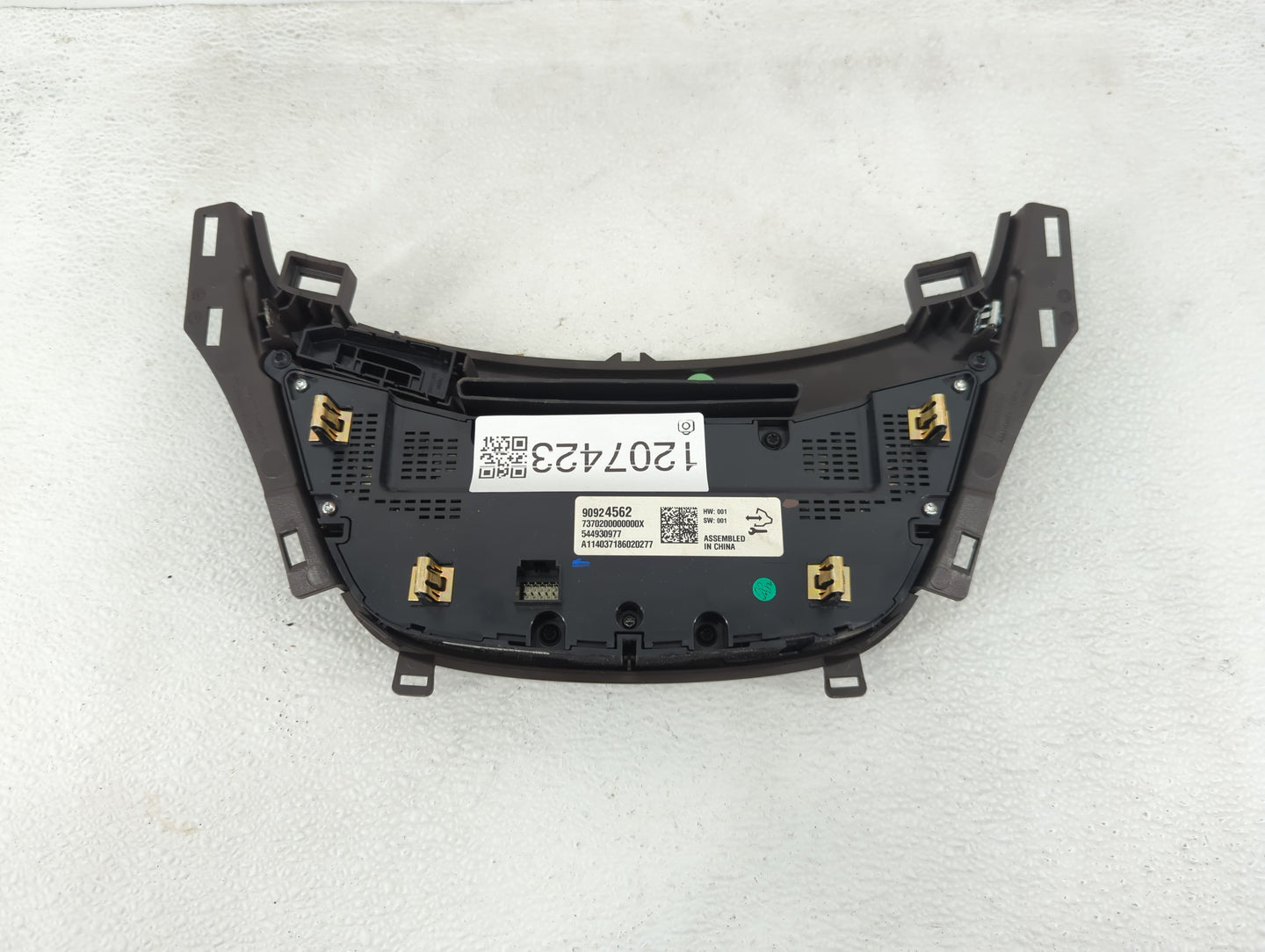 2014-2017 Buick Regal Climate Control Module Temperature AC/Heater Replacement P/N:90924562 Fits Fits 2014 2015 2017 OEM Use