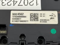 2014-2017 Buick Regal Climate Control Module Temperature AC/Heater Replacement P/N:90924562 Fits Fits 2014 2015 2017 OEM Use