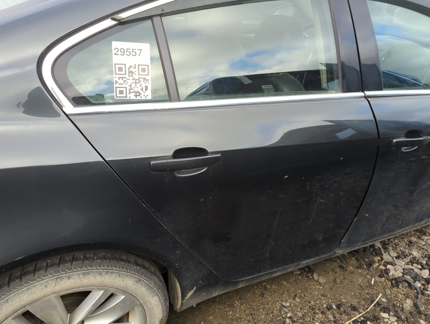 2011-2017 Buick Regal Passenger Rear Door Oem 1300715 - Oemusedautoparts1.com