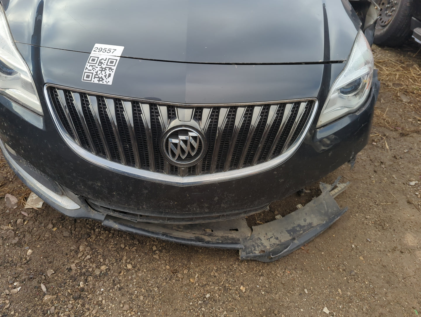 2014-2017 Buick Regal Front Grille Bumper Not Included - Oemusedautoparts1.com