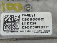 2015 Buick Regal PCM Engine Control Computer ECU ECM PCU OEM P/N:23248791 Fits OEM Used Auto Parts - Oemusedautoparts1.com