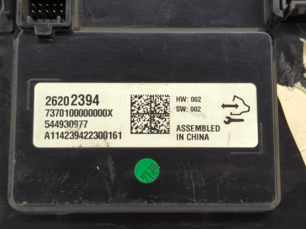 2015-2017 Buick Regal Information Radio Display Screen 1387343 - Oemusedautoparts1.com