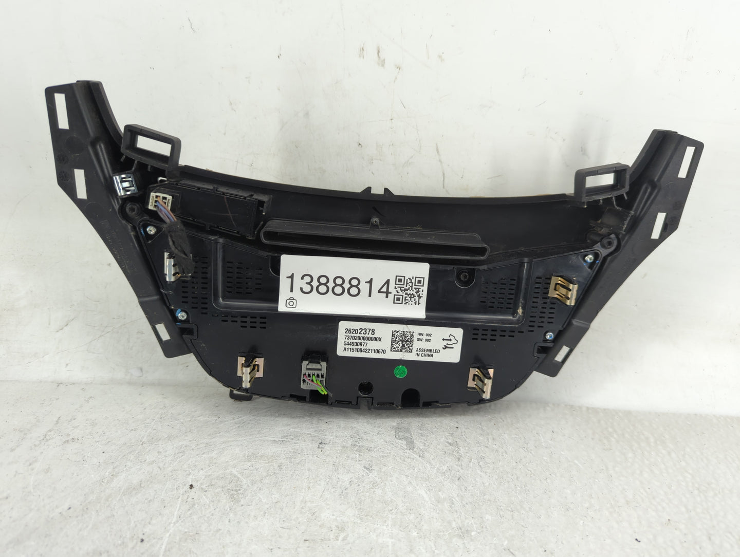 2014-2017 Buick Regal Climate Control Module Temperature AC/Heater Replacement P/N:26202378 Fits Fits 2014 2015 2016 2017 OE