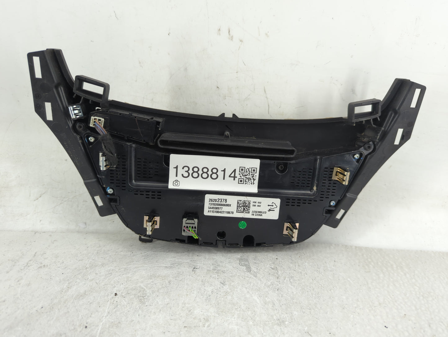 2014-2017 Buick Regal Climate Control Module Temperature AC/Heater Replacement P/N:26202378 Fits Fits 2014 2015 2016 2017 OE