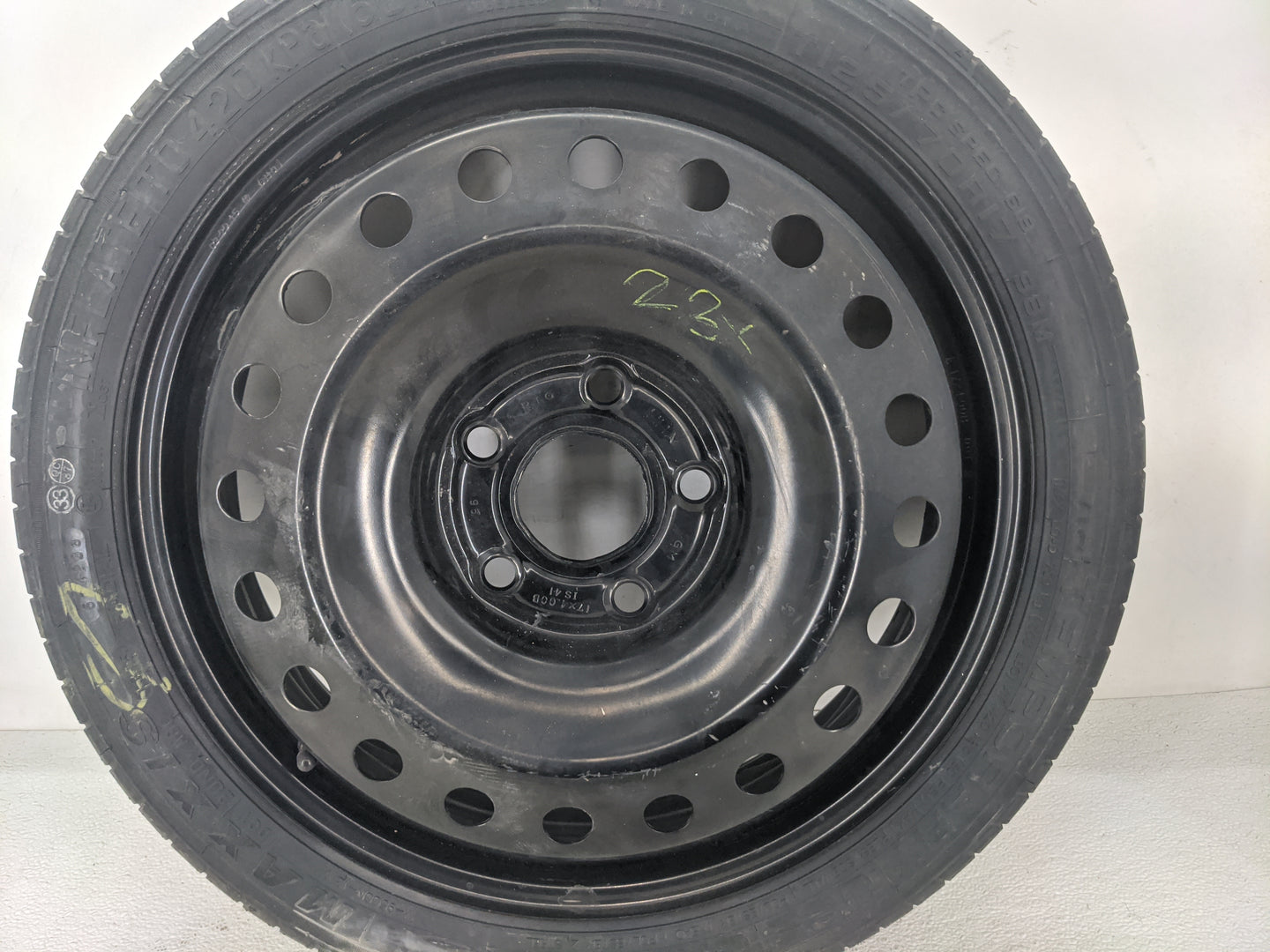 2011-2017 Buick Regal Spare Donut Tire Wheel Rim Oem 1420868 - Oemusedautoparts1.com