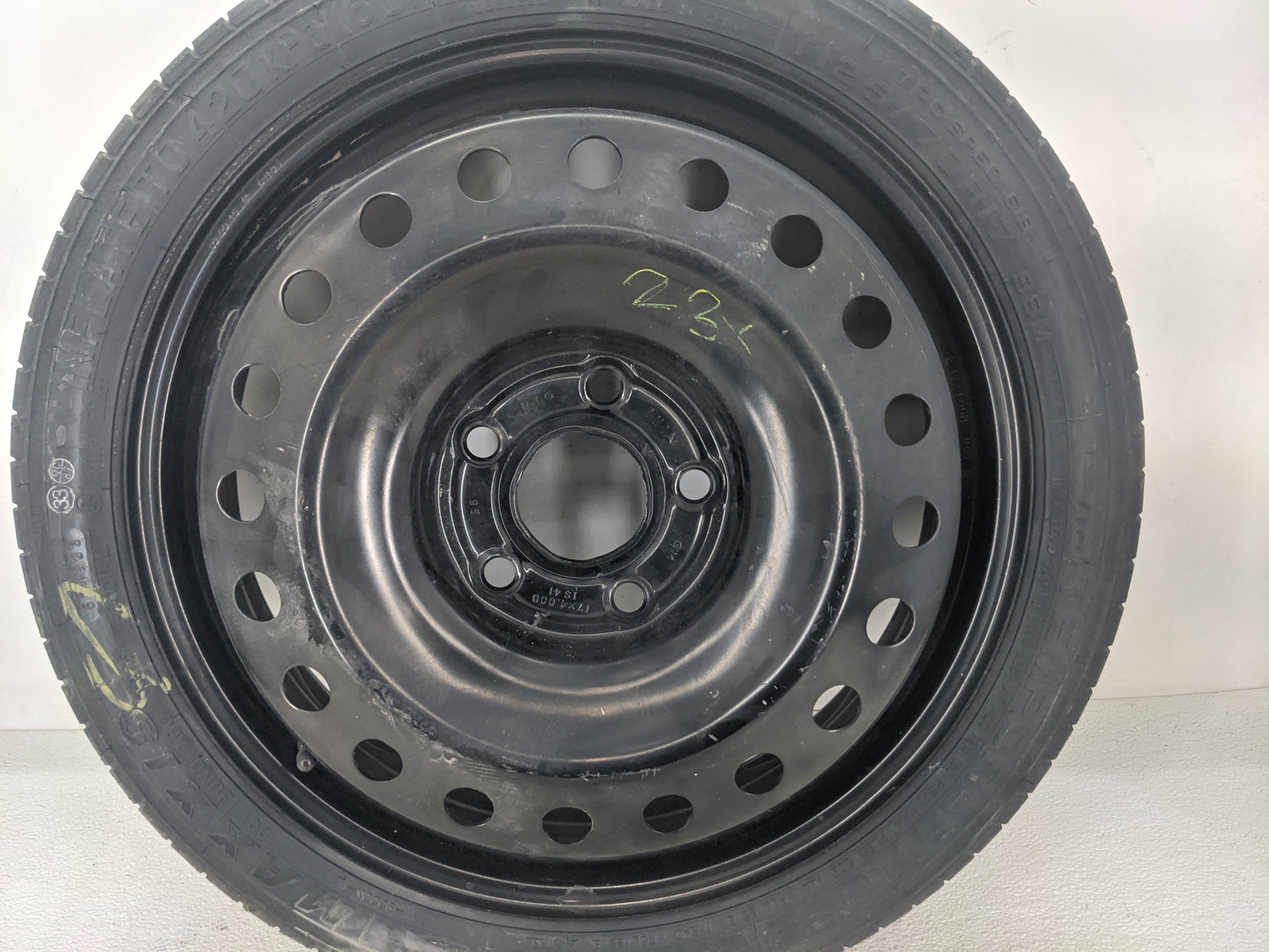 2011-2017 Buick Regal Spare Donut Tire Wheel Rim Oem 1420868 - Oemusedautoparts1.com