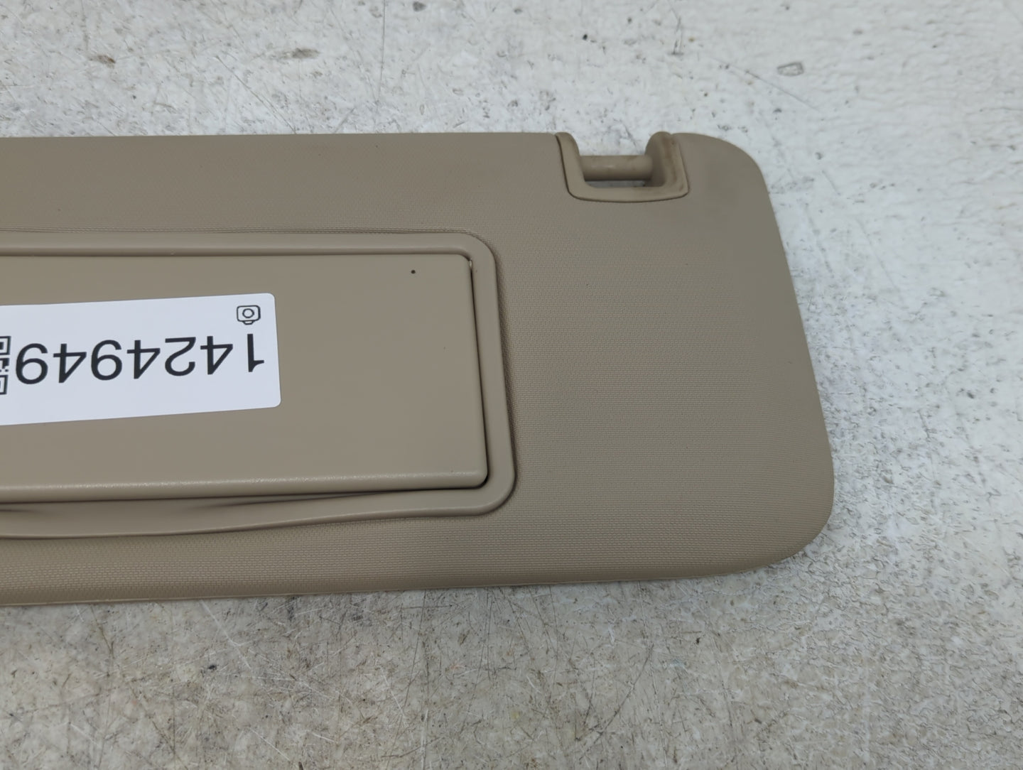 2011-2015 Buick Regal Sun Visor Shade Replacement Driver Left Mirror Fits Fits 2011 2012 2013 2014 2015 OEM Used Auto Parts 