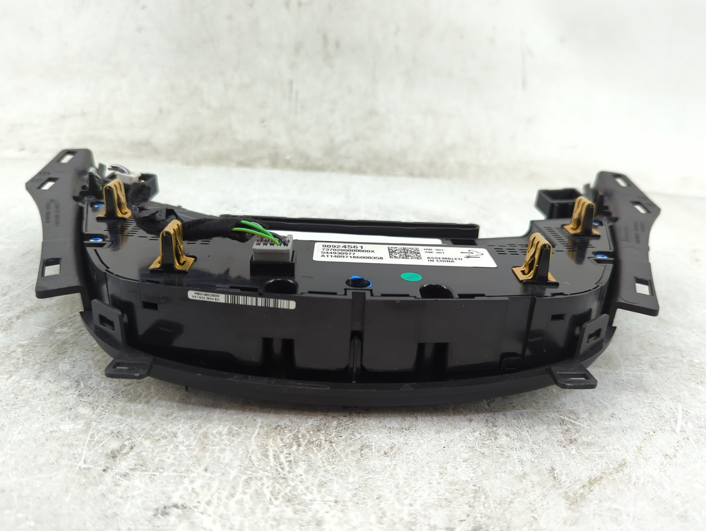 2014-2017 Buick Regal Climate Control Module Temperature AC/Heater Replacement P/N:90924561 544930977 Fits OEM Used Auto Par