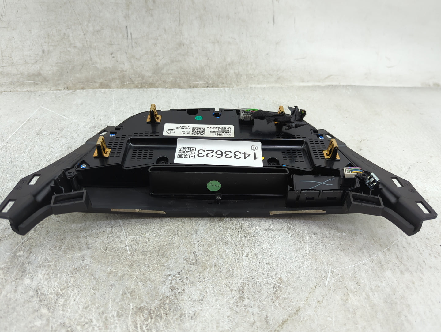 2014-2017 Buick Regal Climate Control Module Temperature AC/Heater Replacement P/N:90924561 544930977 Fits OEM Used Auto Par