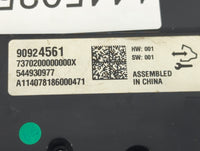 2014-2017 Buick Regal Climate Control Module Temperature AC/Heater Replacement P/N:90924561 7370200000000X Fits OEM Used Aut