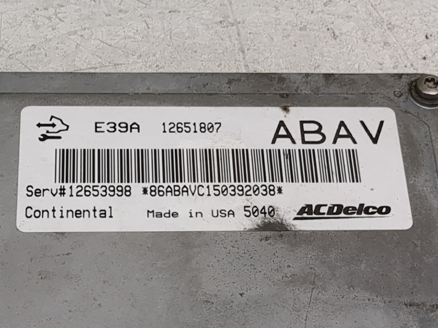 2013-2016 Buick Regal PCM Engine Control Computer ECU ECM PCU OEM P/N:12651807 12663374, 12653998 Fits Fits 2013 2014 2015 2