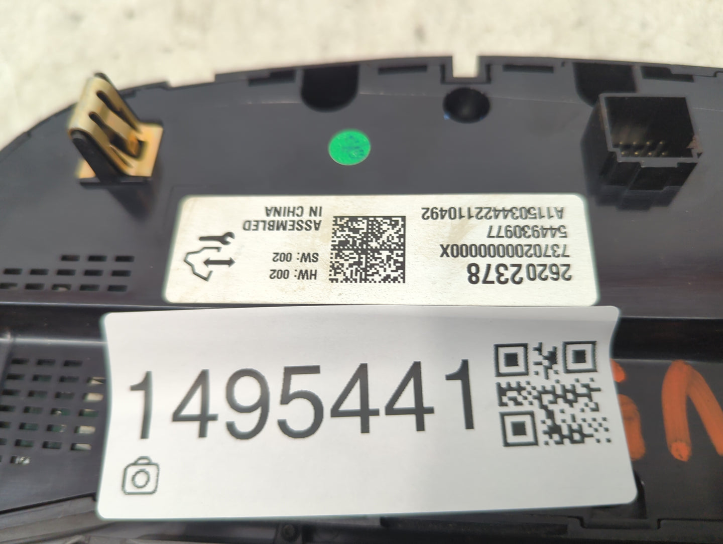 2014-2017 Buick Regal Climate Control Module Temperature AC/Heater Replacement P/N:26202378 73702000000X Fits OEM Used Auto 