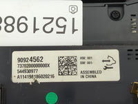 2014-2016 Buick Regal Climate Control Module Temperature AC/Heater Replacement P/N:90924562 23407726 Fits Fits 2014 2015 201