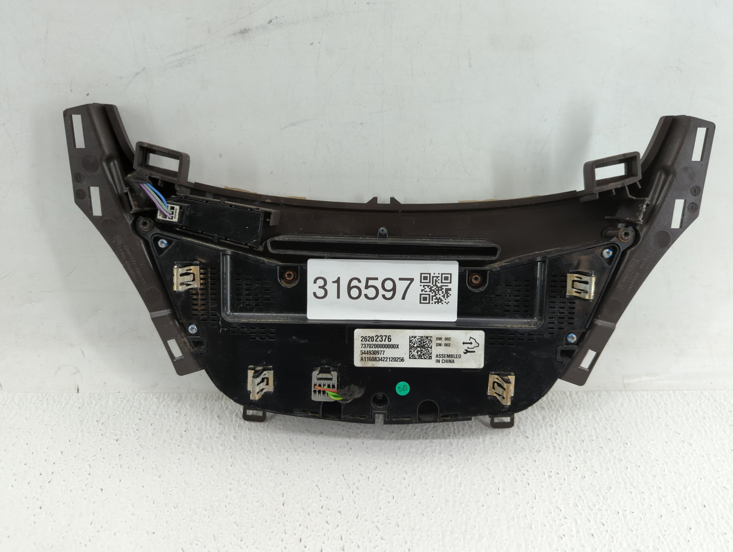 2014-2017 Buick Regal Climate Control Module Temperature AC/Heater Replacement P/N:90924562 26202376 Fits Fits 2014 2015 201