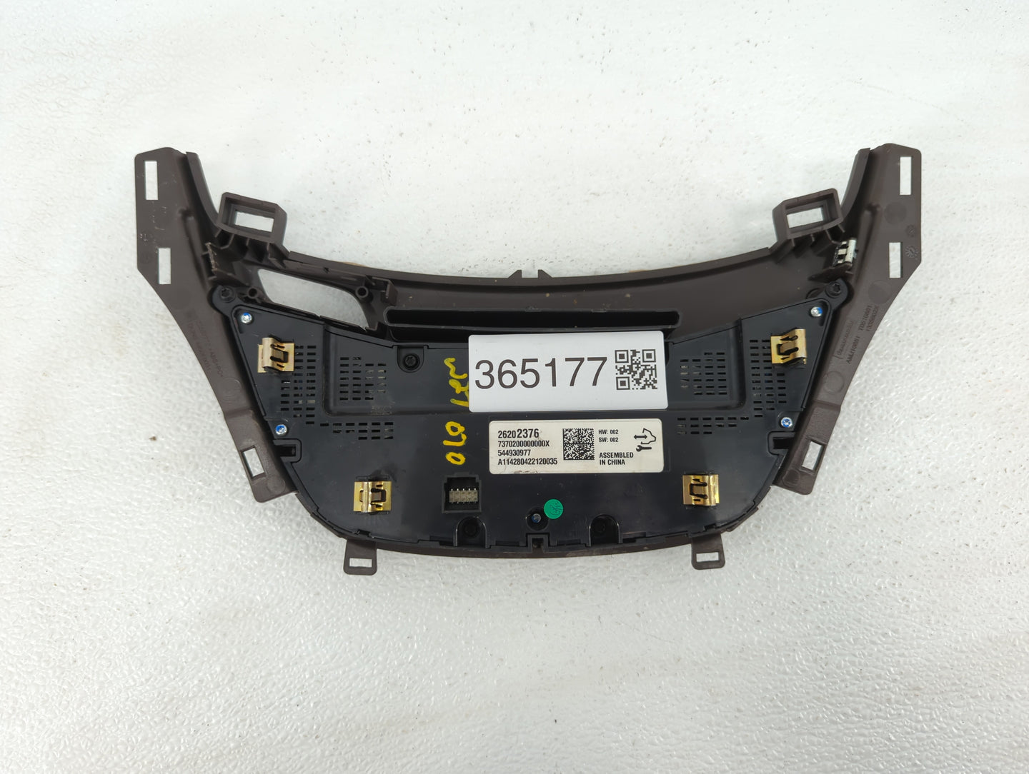 2015-2017 Buick Regal Radio AM FM Cd Player Receiver Replacement P/N:26202376 90924580, 26202395 Fits Fits 2015 2016 2017 OE