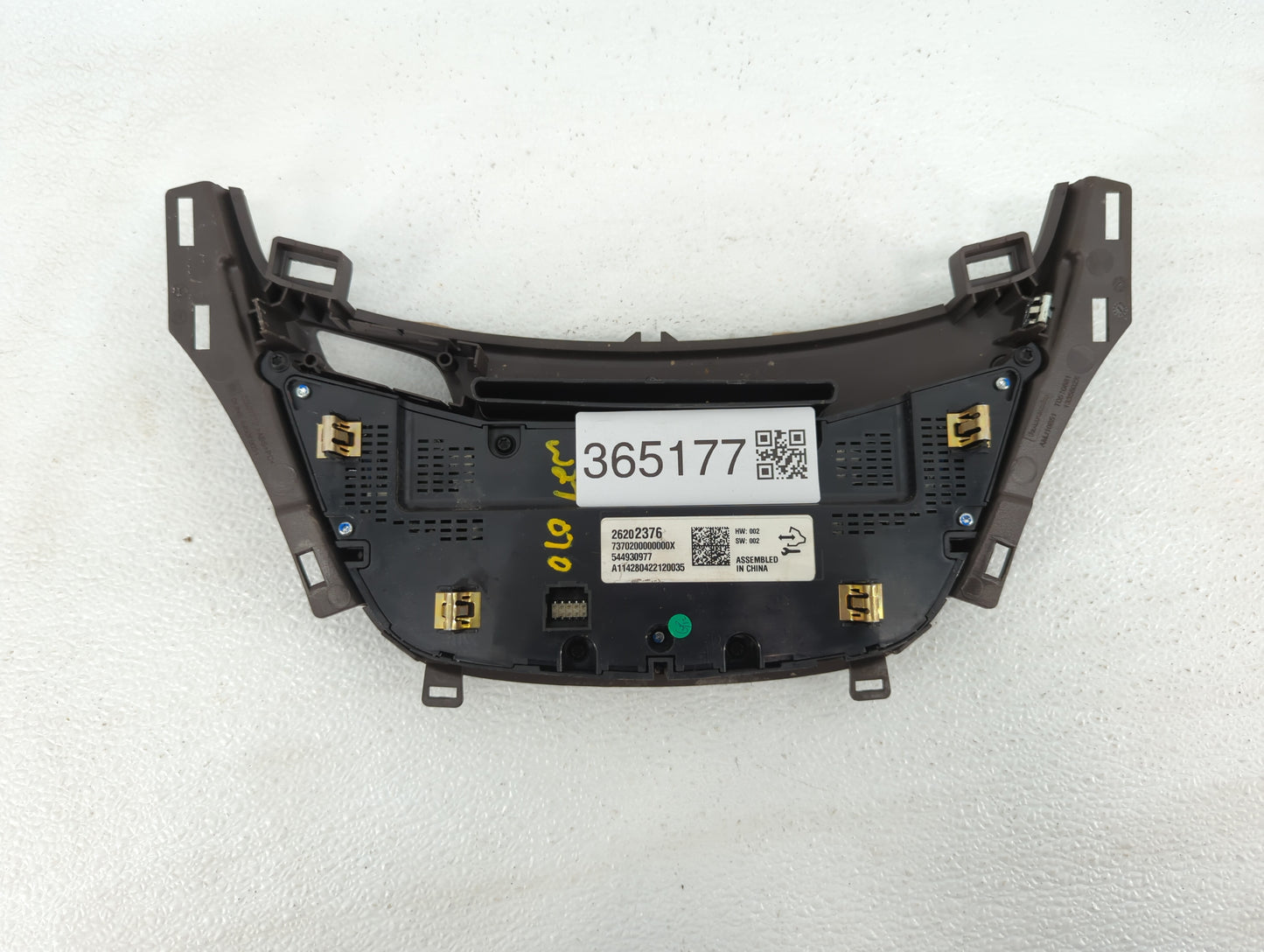 2015-2017 Buick Regal Radio AM FM Cd Player Receiver Replacement P/N:26202376 90924580, 26202395 Fits Fits 2015 2016 2017 OE