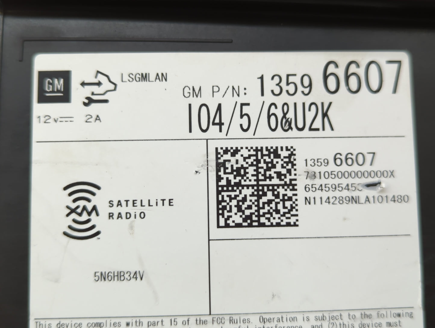 2015-2015 Buick Regal Am Fm Cd Player Radio Receiver - Oemusedautoparts1.com