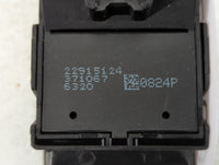 2014-2017 Buick Regal Master Power Window Switch Replacement Driver Side Left P/N:371067 22915124 Fits OEM Used Auto Parts -