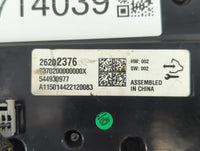 2014-2016 Buick Regal Climate Control Module Temperature AC/Heater Replacement P/N:26202376 Fits Fits 2014 2015 2016 OEM Use