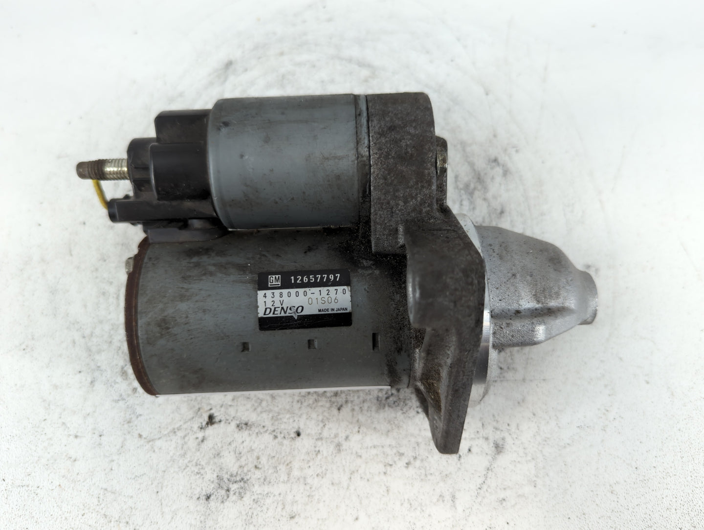 2014-2017 Buick Regal Car Starter Motor Solenoid OEM P/N:438000-1270 12657797 Fits OEM Used Auto Parts - Oemusedautoparts1.c
