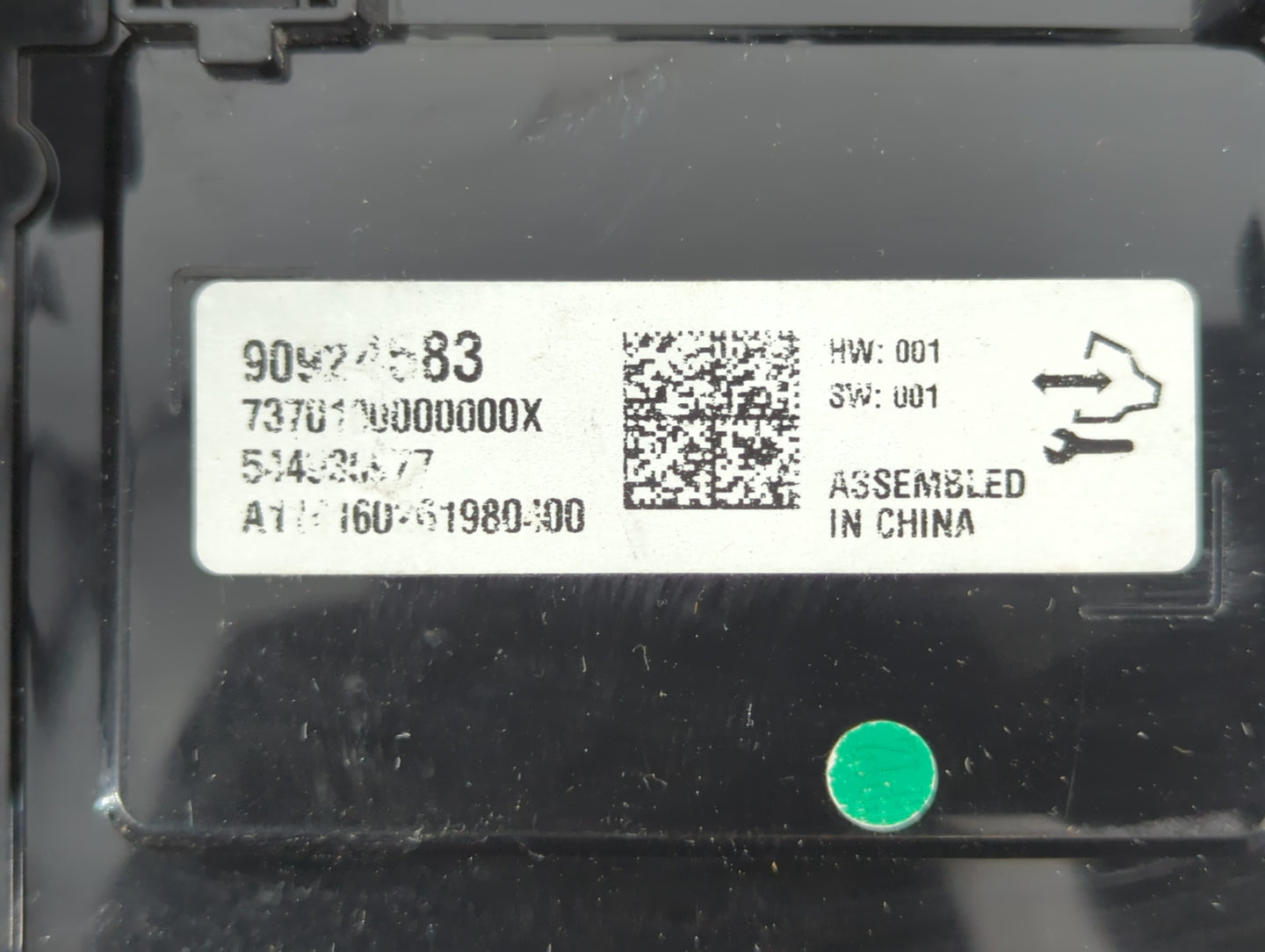 2015 Buick Regal Radio AM FM Cd Player Receiver Replacement P/N:90924583 Fits OEM Used Auto Parts - Oemusedautoparts1.com